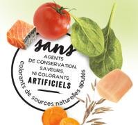 sans agents de conservation ni colorants artificiels