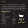 Ingredients & guaranteed analysis