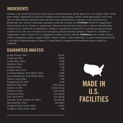 Ingredients & guaranteed analysis