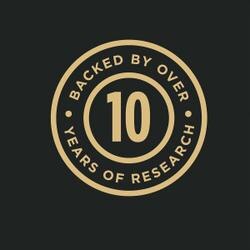 Backed by over 10 years of research