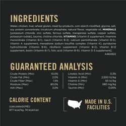 Ingredients & Guaranteed Analysis