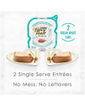 2 single serve entrees. No mess, no leftovers