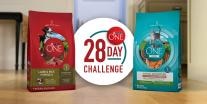 purina one 28 day challenge banner with product bags