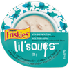 Friskies® Lil’ Soups™ with Skipjack Tuna in a Velvety Tuna Broth