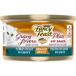 Fancy Feast® Gravy Lovers® Grilled Turkey Feast in Gravy Gourmet Cat Food