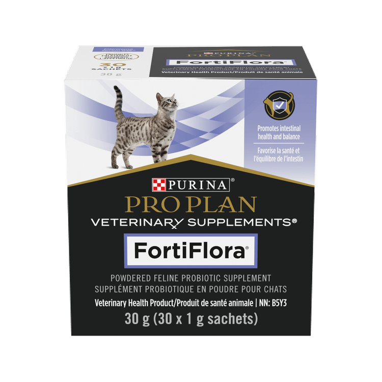 Pro Plan Veterinary Supplements🅫 Supplément probiotique FortiFlora🅫 en Poudre pour chats