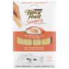 Fancy Feastᴹᴰ Savoury Purée Naturalsᴹᴰ avec Saumon Naturel et Thon dans une Sauce Demi-Glace Complément pour Chats