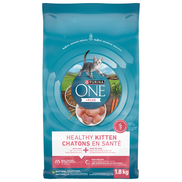 Purinaᴹᴰ ONEᴹᴰ +Plus Chatons en Santé Nourriture pour Chatons