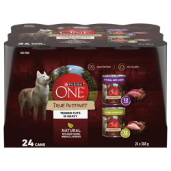 Purina® ONE® True Instinct Tender Cuts In Gravy Variety Pack Dog Food