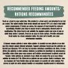 recommended feeding amounts