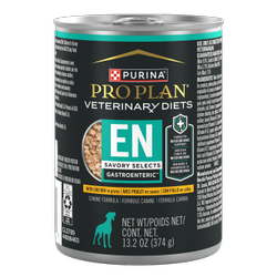 Pro Plan Veterinary Diets🅫 EN Gastroenteric🅫 Savory Selects avec Poulet en Sauce pour Chiens