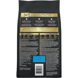 Pro Planᴹᴰ AdvantEDGE Soutien+ Sénior – Nourriture sèche pour chats adultes de 7 ans et plus, Formule Poulet et riz