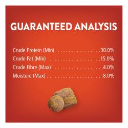Friskies® Party Mix® Gravy-licious® Chicken & Gravy Flavours Crunch Cat Treats - Guaranteed Analysis