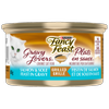 Fancy Feastᴹᴰ Plats en Sauceᴹᴰ Grillé Festin de Saumon et de Sole en Sauce Nourriture pour Chat Gourmet