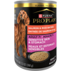 Pro Planᴹᴰ Peaux et estomacs sensibles – Nourriture humide pour chiens adultes de 7 ans et plus, Formule Saumon et riz classique
