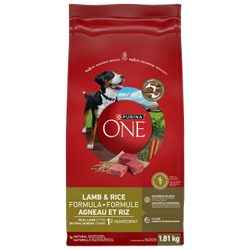 Purina® ONE® Lamb & Rice Formula Dry Dog Food