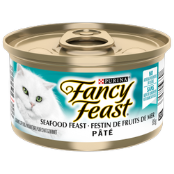 Fancy Feast® Pâté Seafood Feast Gourmet Cat Food