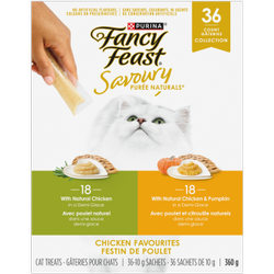 Fancy Feast® Savoury Purée Naturals® Chicken Favourites 36 Count Collection