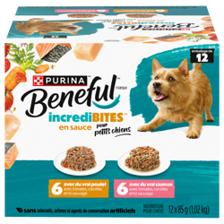 Benefulᴹᴰ IncrediBitesᴹᴰ emballage assorti en sauce