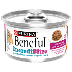 Benefulᴹᴰ IncrediBitesᴹᴰ en Sauce avec du vrai bœuf nourriture pour chiens