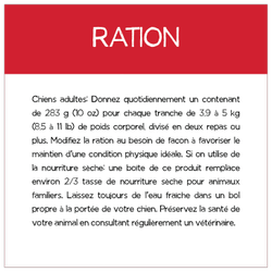Rations Quotidiennes Recommandée
