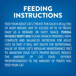 Friskies® Party Mix® Ocean Crunch Cat Treats - Feeding
