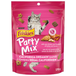 Friskies🅫 Party Mix🅪 Croquant Régal Californien Gateries pour Chats Petit