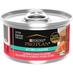 Pro Plan Chaton Entrée de Saumon et Poisson de Mer Classique Nourriture Humide pour Chats