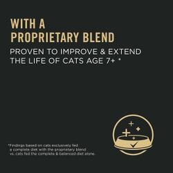 With a proprietary blend proven to improve and extend the life of cats age 7+
