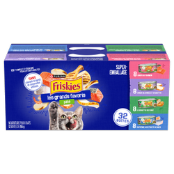 Friskiesᴹᴰ Emballage Assorti Pâté Les Grands Favoris Nouriture pour Chats