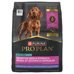 Pro Plan® Sensitive Skin and Stomach Puppy Food Lamb & Oat Meal Formula