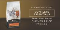 Purina Pro Plan Complete Essentials Shredded Blend Chicken & Rice Formula