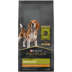 Purina🅫 Pro Plan🅫 Adulte Contrôle du Poids Formule Poulet et Riz Nourriture Sèche pour Chiens