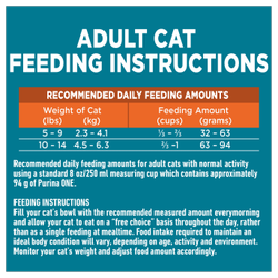 Adult Cat Feeding Instructions