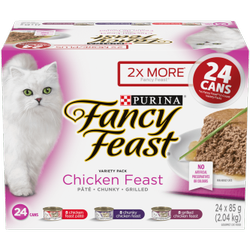 Fancy Feastᴹᴰ Festin de Poulet Assortiment Nourriture pour Chats