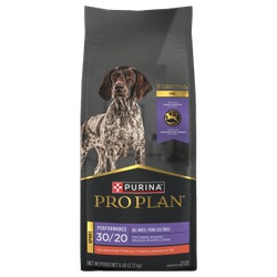 Pro Planᴹᴰ Tous Les Âges Performance 30/20 Formule Saumon et Riz Nourriture Sèche pour Chiens