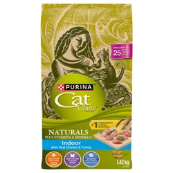 Cat Chow® Naturals Indoor with Real Chicken & Turkey Dry Cat Food