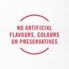No artificial flavours, colours or preservatives