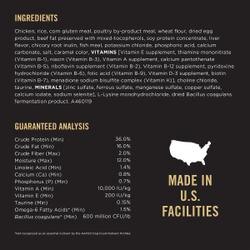 Ingredients & guaranteed analysis