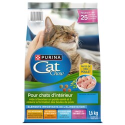 Cat Chowᴹᴰ pour Chats d'Intérieur Nourriture pour Chats