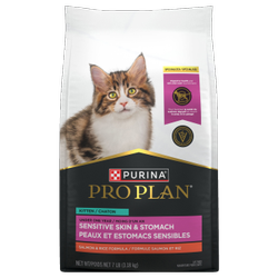 Pro Plan Specialized Sensitive Skin & Stomach Salmon & Rice, Dry Kitten Food