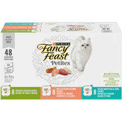 Fancy Feast® Petites Pâté Collection Wet Cat Food Variety Pack 24 Pack