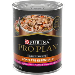 Pro Plan® Adult Complete Essentials™ Lamb & Vegetables Entrée Slices in Gravy Wet Dog Food
