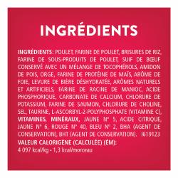 Friskies🅫 Party Mix🅪 Croquant Grillade Gâteries pour Chats - Ingrédients