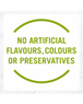 No artificial colours or preservatives