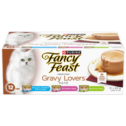 Fancy Feastᴹᴰ Assortiment Plats en sauce🅪 Pâté Emballage Assorti Nourriture pour Chat
