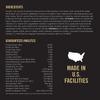 Ingredients & guaranteed analysis