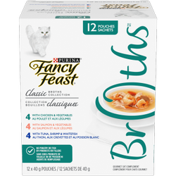 Fancy Feastᴹᴰ Bouillons Collection Classiques Complément pour Chats