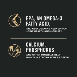 EPA, an omega-3 fatty acid, calcium phosphorus