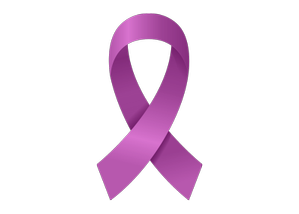 purple ribbon